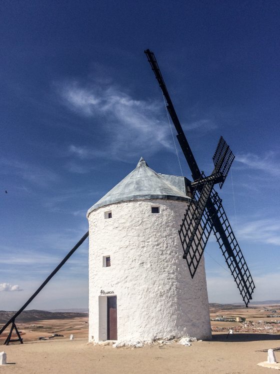Consuegra windmills in Castile-La Mancha, Spain. Dawn Page / CoastsideSlacking