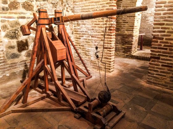 Catapult and siege machine museum in Toledo, Spain. Dawn Page / CoastsideSlacking